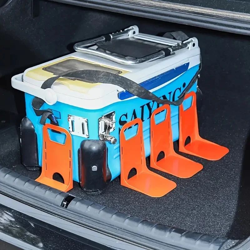 SecureHold Car Trunk Organizer  Compact ABS Storage Box For Tidy  Stable Cargo 3