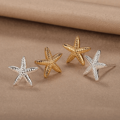 SeaCharm Starfish Stud Earrings 1