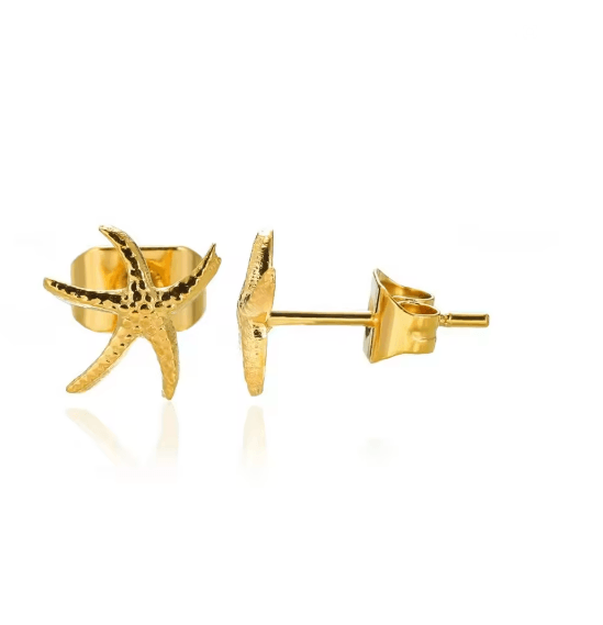 SeaCharm Starfish Stud Earrings 7