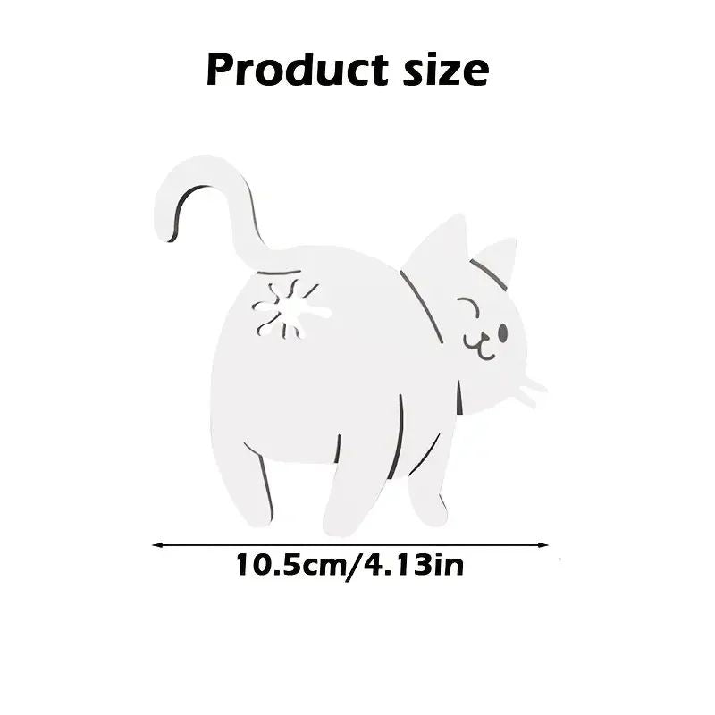 Cat Butt Bag Clip Set  3D Printed Food Bag Sealer  Funny Chip Bag Clip For Cat Lovers 5