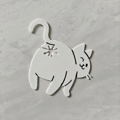 Cat Butt Bag Clip Set  3D Printed Food Bag Sealer  Funny Chip Bag Clip For Cat Lovers 7