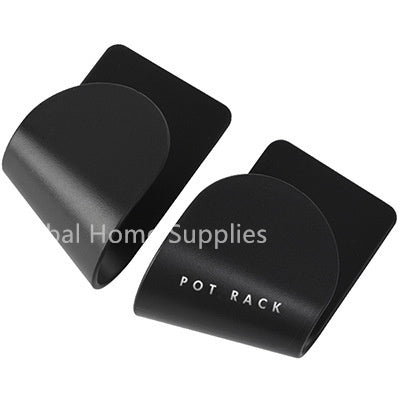 WallMounted SelfAdhesive Pan Lid Organizer Kitchen Storage Rack Pot Cover Holder 7