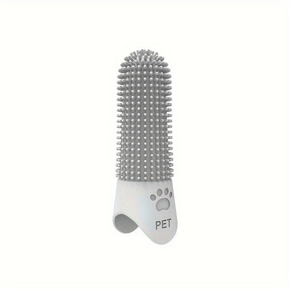 Durable Finger Toothbrush For Dogs Soft Silicone Dog Toothbrush Pet Tooth Cleaning Tool For All Bre 5