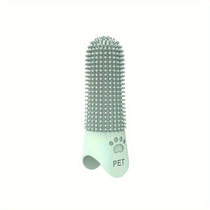 Durable Finger Toothbrush For Dogs Soft Silicone Dog Toothbrush Pet Tooth Cleaning Tool For All Bre 7