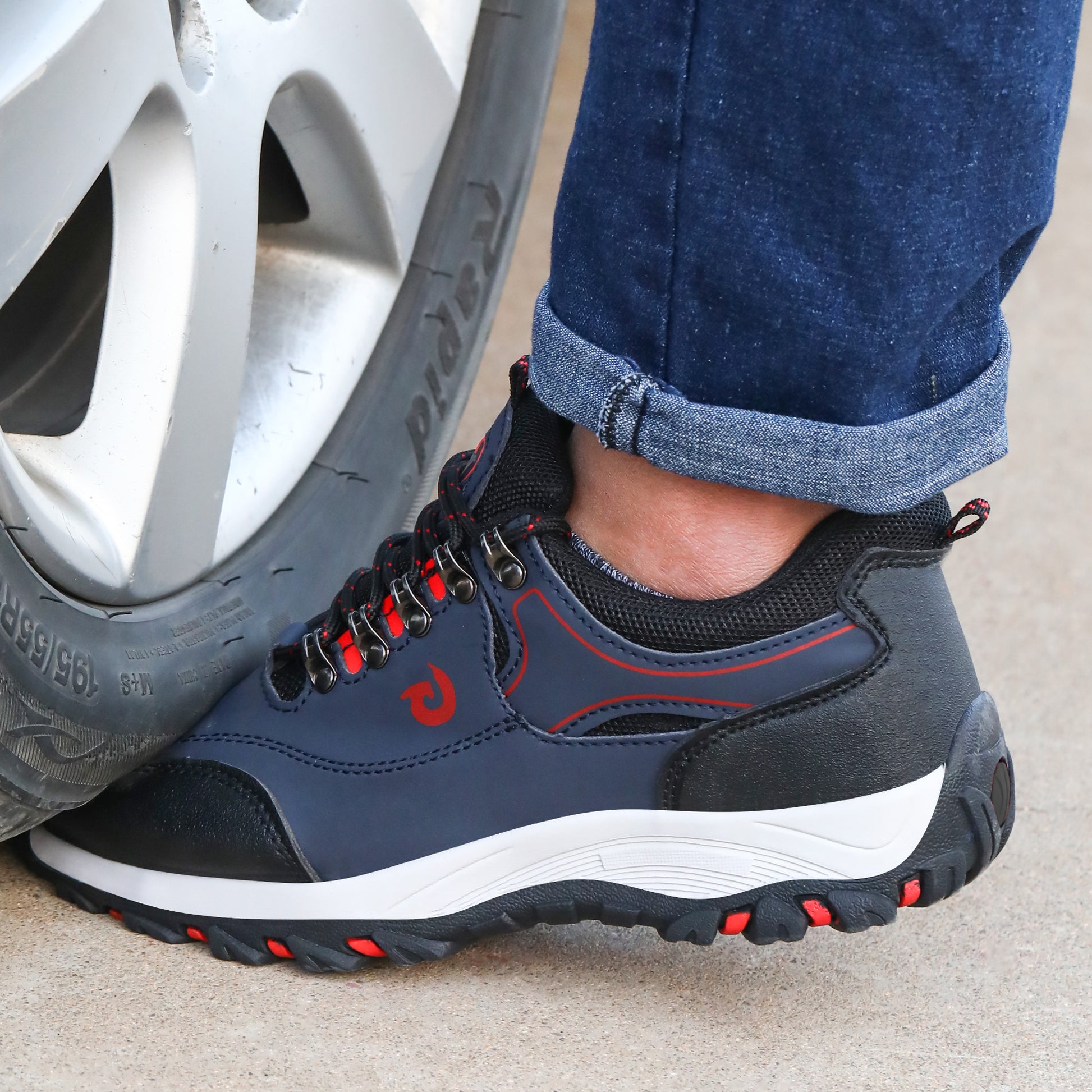 Men Work Shoes Steel Toe Cap Shoes Protective Sneakers Puncture Proof Safety Boots Construction Sho 2