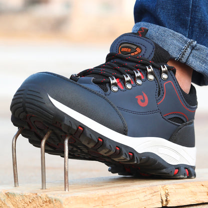 Men Work Shoes Steel Toe Cap Shoes Protective Sneakers Puncture Proof Safety Boots Construction Sho 1