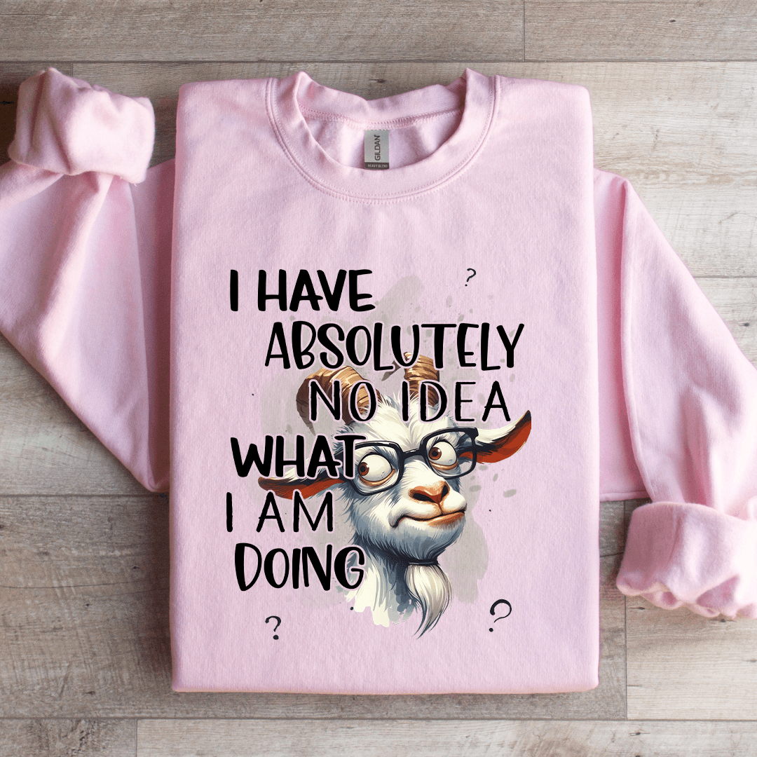 I Have Absolutely No Idea Sweatshirt