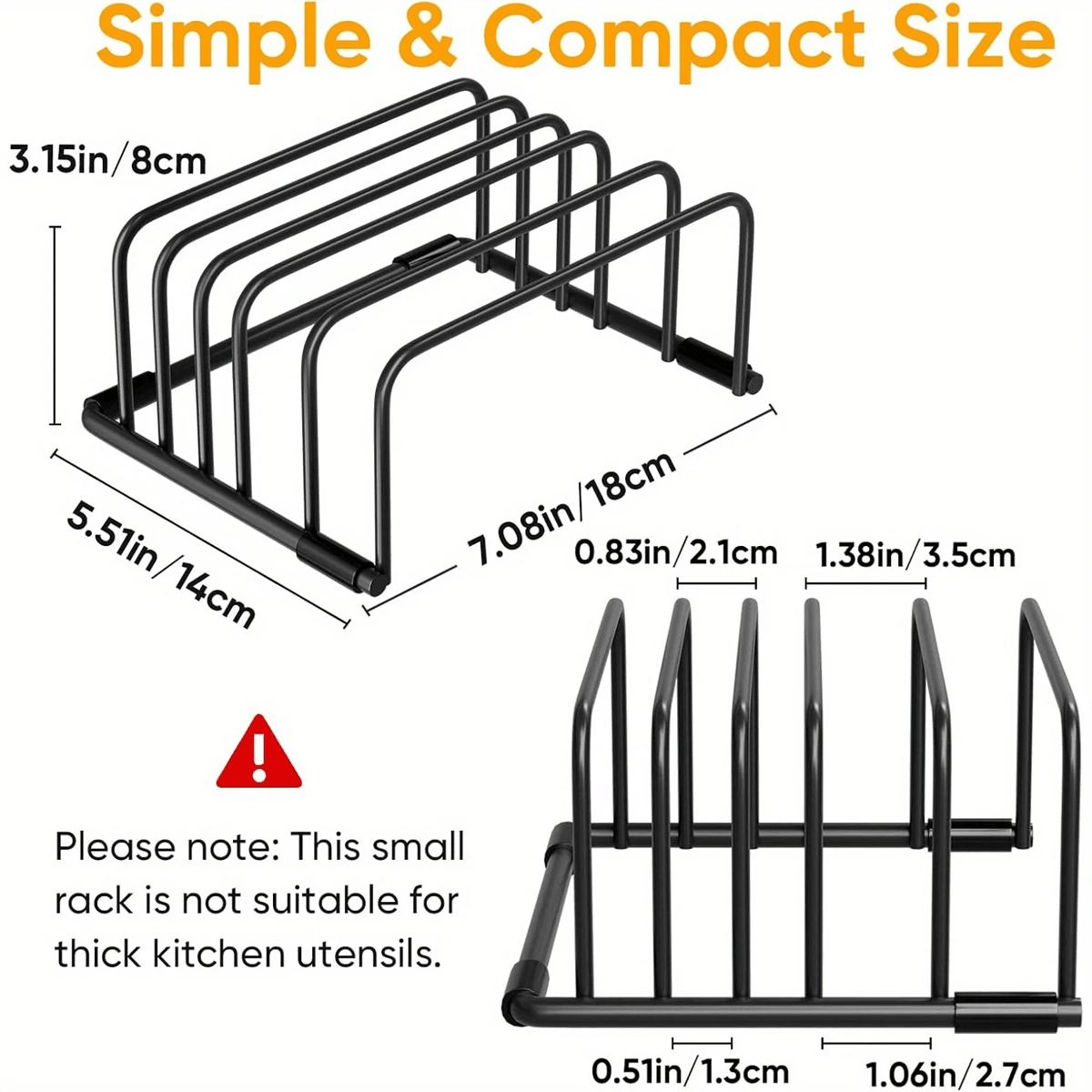 IronStack Multi Tier Kitchen Storage Rack 4