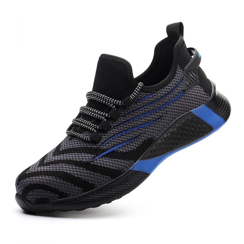 Indestructible Men Work Safety Shoes Lightweight Breathable Antipuncture Protective Boots For Men 7
