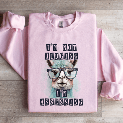 Im Not Judging Im Assessing Sweatshirt 2