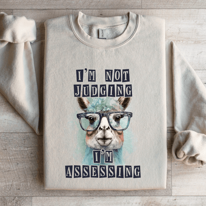 Im Not Judging Im Assessing Sweatshirt 3