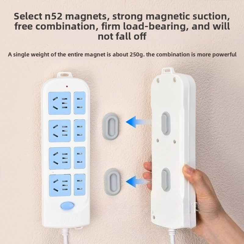 Magnetic Remote Control Holder SelfAdhesive Wall Mount Bracket For TV And Conditioner Remotes 2