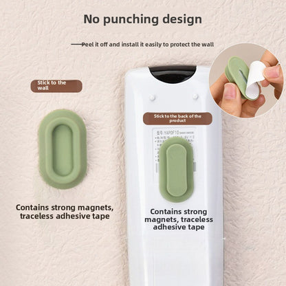 Magnetic Remote Control Holder SelfAdhesive Wall Mount Bracket For TV And Conditioner Remotes 4