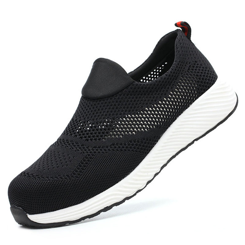 Lightweight Steel Toe Work Safety Shoes Mesh Breathable Construction Sneakers For Men And Women 6