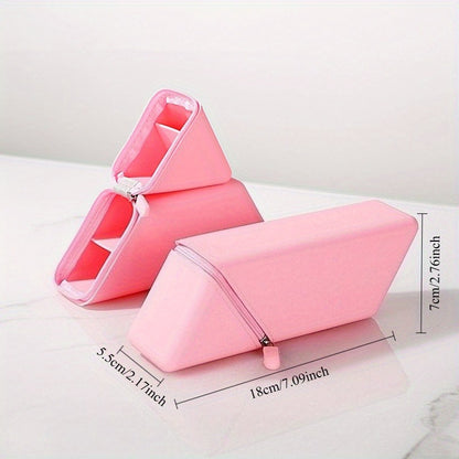 Expandable Pencil Cup Foldable Silicone Pen Holder For Desk Portable Organizer Gift For Teachers  S 5