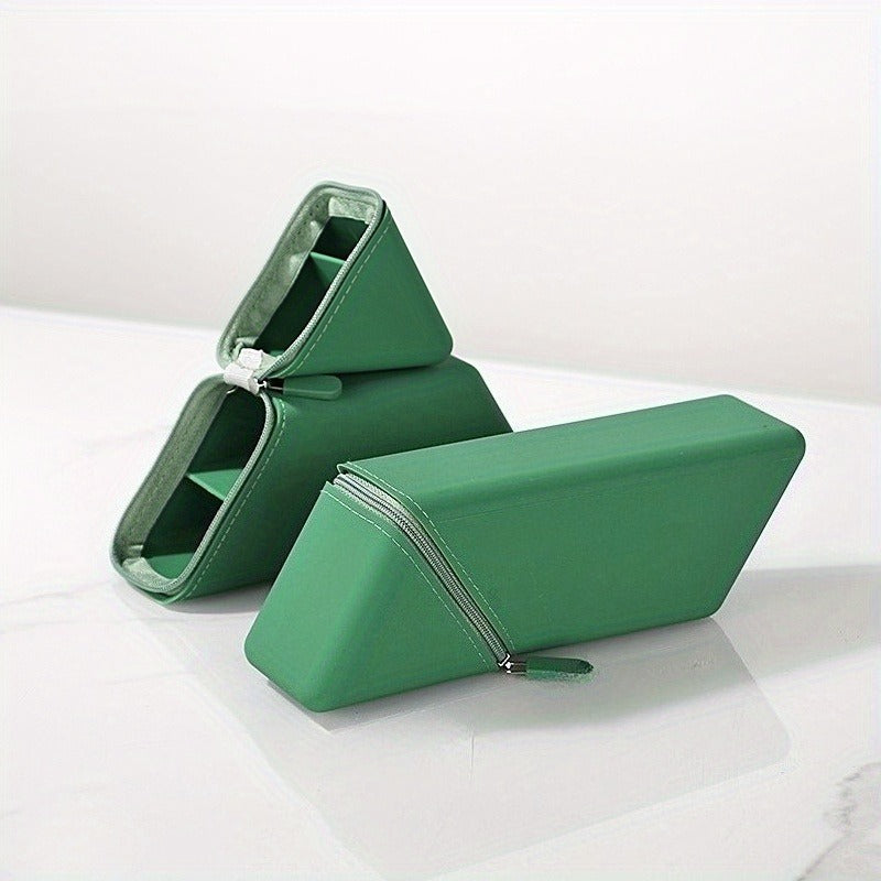 Expandable Pencil Cup Foldable Silicone Pen Holder For Desk Portable Organizer Gift For Teachers  S 6