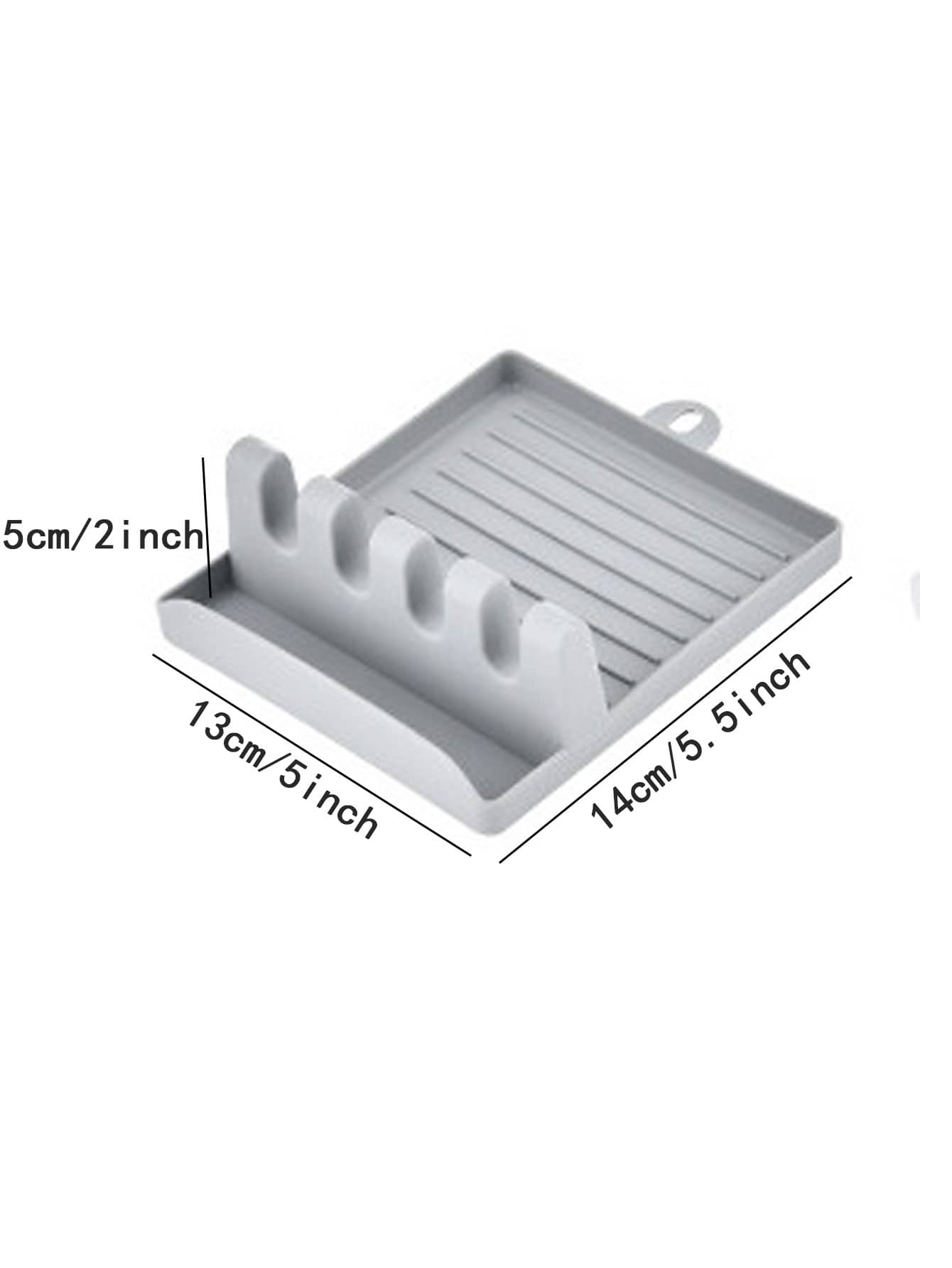Kitchen Spatula Rack Soup Spoon Mat Chopsticks Rack Household Counter Top Organizer 4