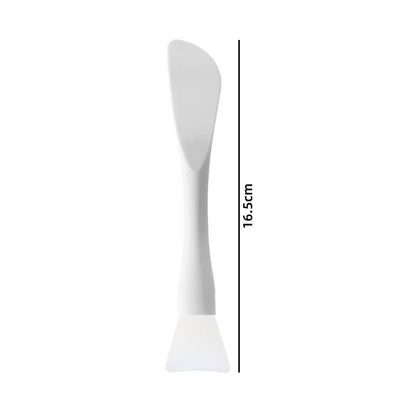 1Pcs Silicone Facial Mask Brush With Scraper  Soft Head DualUse Beauty Tool For DIY Mud  Film Masks 5