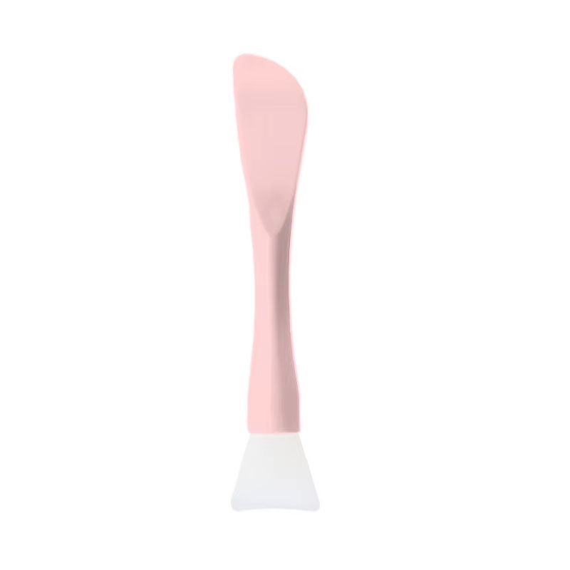 1Pcs Silicone Facial Mask Brush With Scraper  Soft Head DualUse Beauty Tool For DIY Mud  Film Masks 6