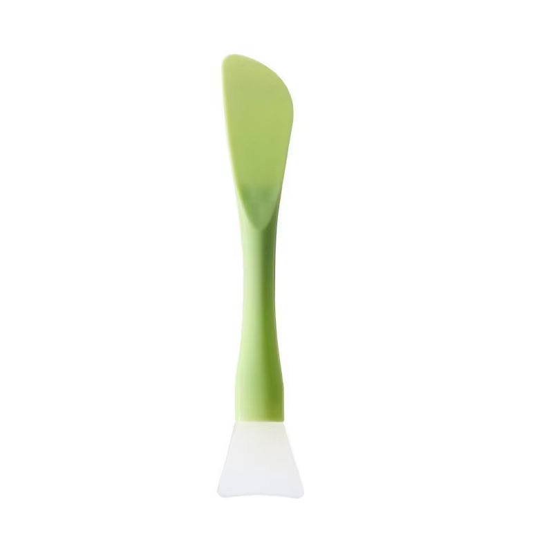 1Pcs Silicone Facial Mask Brush With Scraper  Soft Head DualUse Beauty Tool For DIY Mud  Film Masks 8