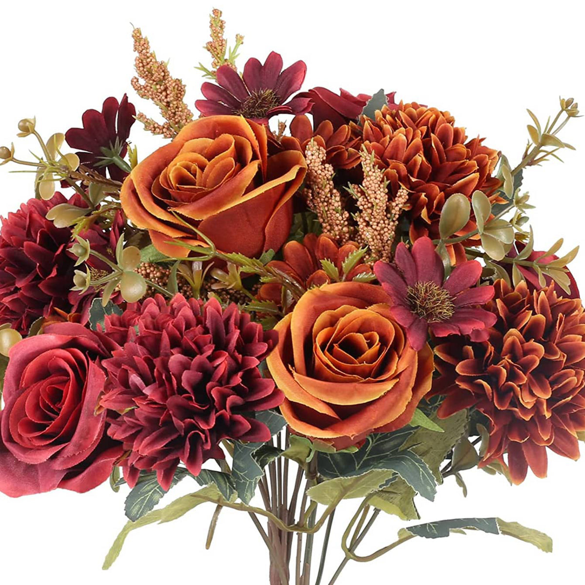 Cheap Artificial Flowers for New Year, Silk Rose Wedding Arch, Christmas Home Decor