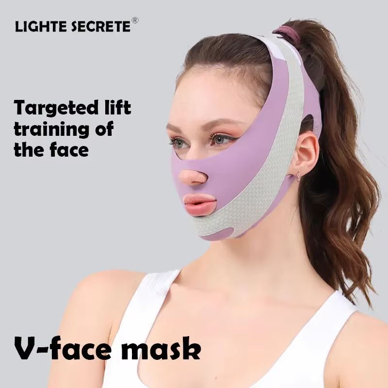 FaceLift Sleep Face V Shaper  Facial Slimming Bandage To Reduce Double Chin And Shape Jawline 9