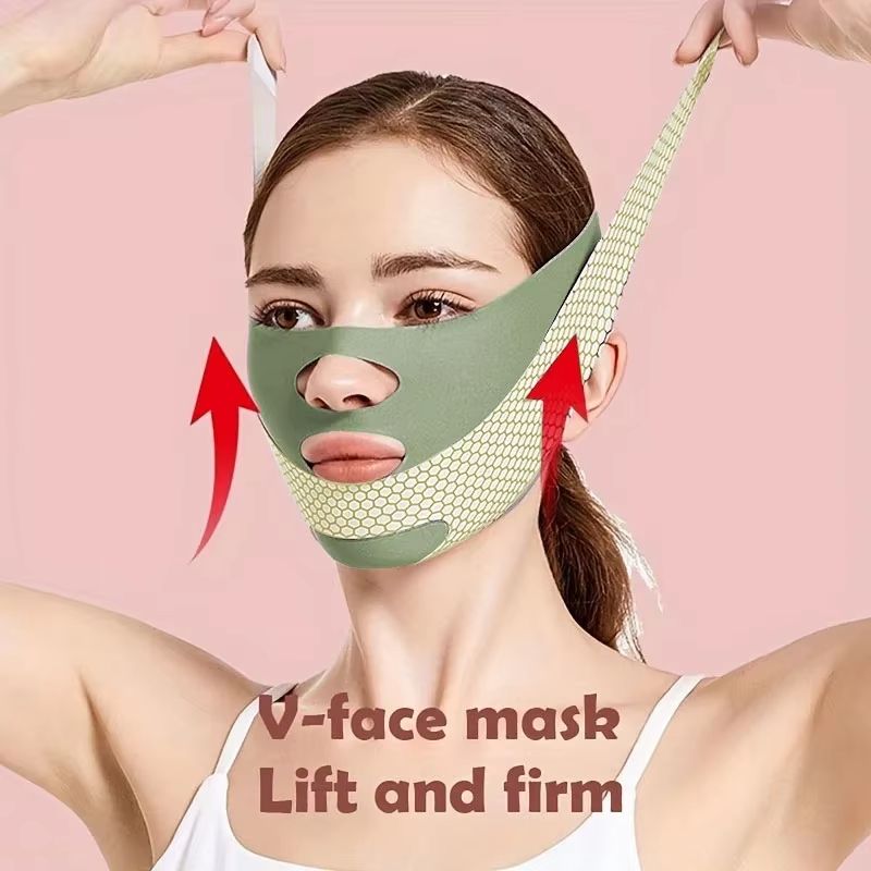 FaceLift Sleep Face V Shaper  Facial Slimming Bandage To Reduce Double Chin And Shape Jawline 6