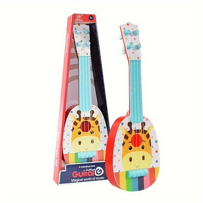 Toddler Ukulele Guitar Fun Musical Toy For Beginners Compact Design For Engaging Learning 6