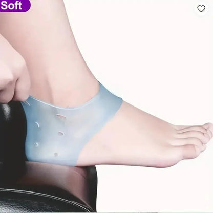 SoftStride Gel Heel Protectors  Washable Silicone Heel Cushions For Daily Comfort  Pain Relief 3