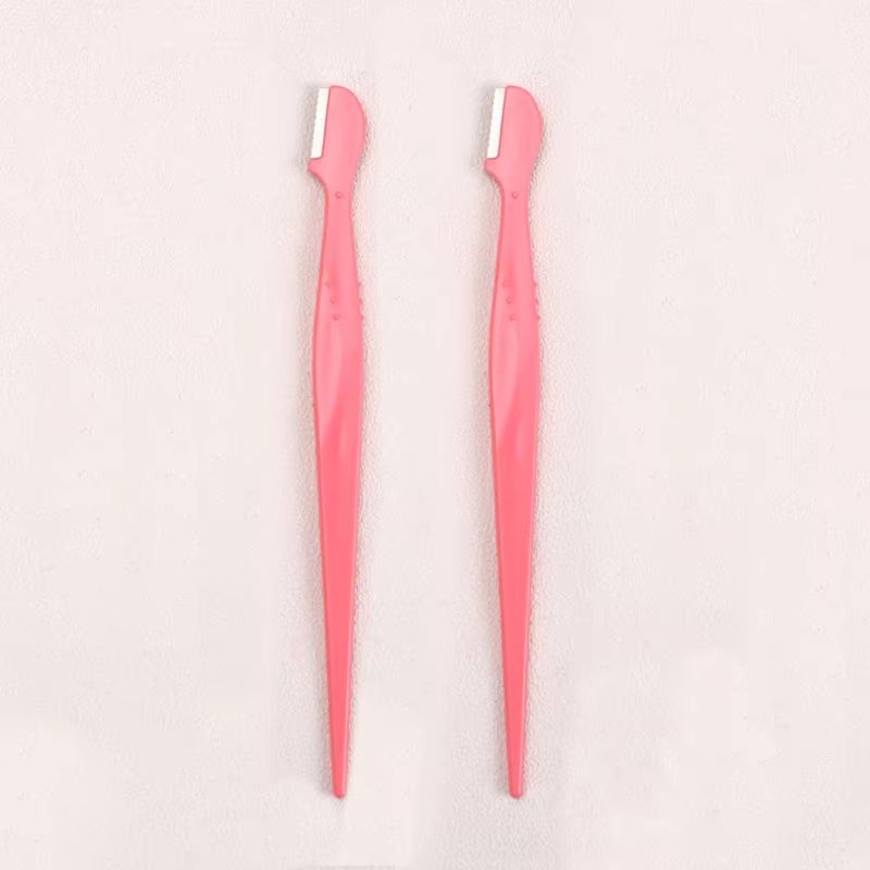 Karsyngirl Straight Handle Round Head Eyebrow Trimmer Set  Gentle AntiScratch Razor For Brows And F 10