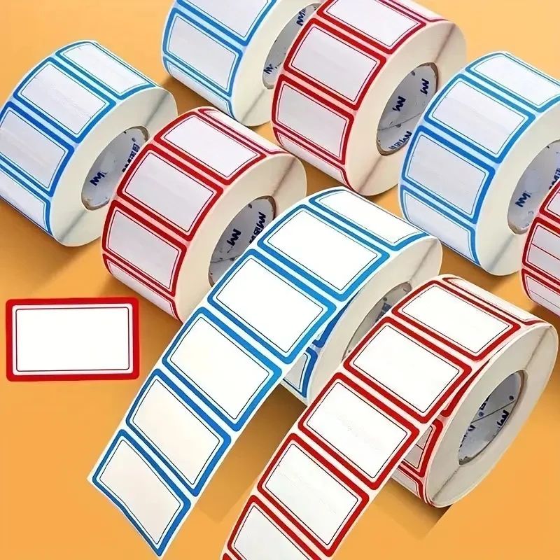 Freezer-Ready Reusable Storage Labels – 500-Pack Waterproof & Oil-Resistant Food Container Stickers