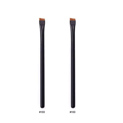 Karsyngirl 123Pcs Flat Eyeliner  Eye Detail Makeup Brush Set  Professional Eye Makeup Tool For Eyel 15