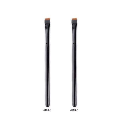 Karsyngirl 123Pcs Flat Eyeliner  Eye Detail Makeup Brush Set  Professional Eye Makeup Tool For Eyel 16