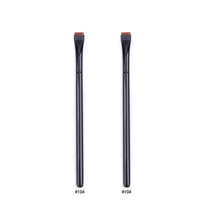 Karsyngirl 123Pcs Flat Eyeliner  Eye Detail Makeup Brush Set  Professional Eye Makeup Tool For Eyel 17