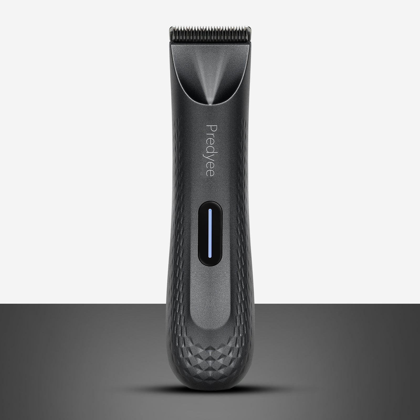 Men Waterproof Pubic Hair Trimmer, Electric Groin Groomer, Replaceable Ceramic Blade