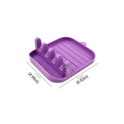 Smart Kitchen Counter Organizer  AllinOne Spoon  Pot Lid Rest 5