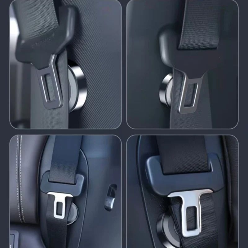 SecureRide Adjustable Seat Belt Clip  Neck  ShoulderComfort Car Belt Stabilizer 1