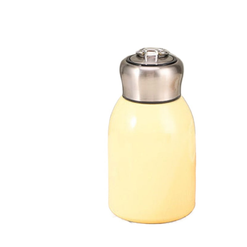 Highvalue Mini Chubby Thermos Cup With 304 Stainless Steel Portable Carrying Ring Big Belly Vacuum  6