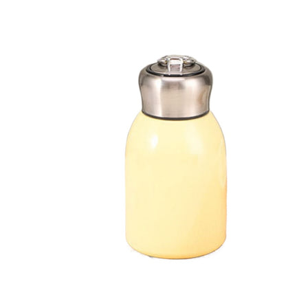 Highvalue Mini Chubby Thermos Cup With 304 Stainless Steel Portable Carrying Ring Big Belly Vacuum  6