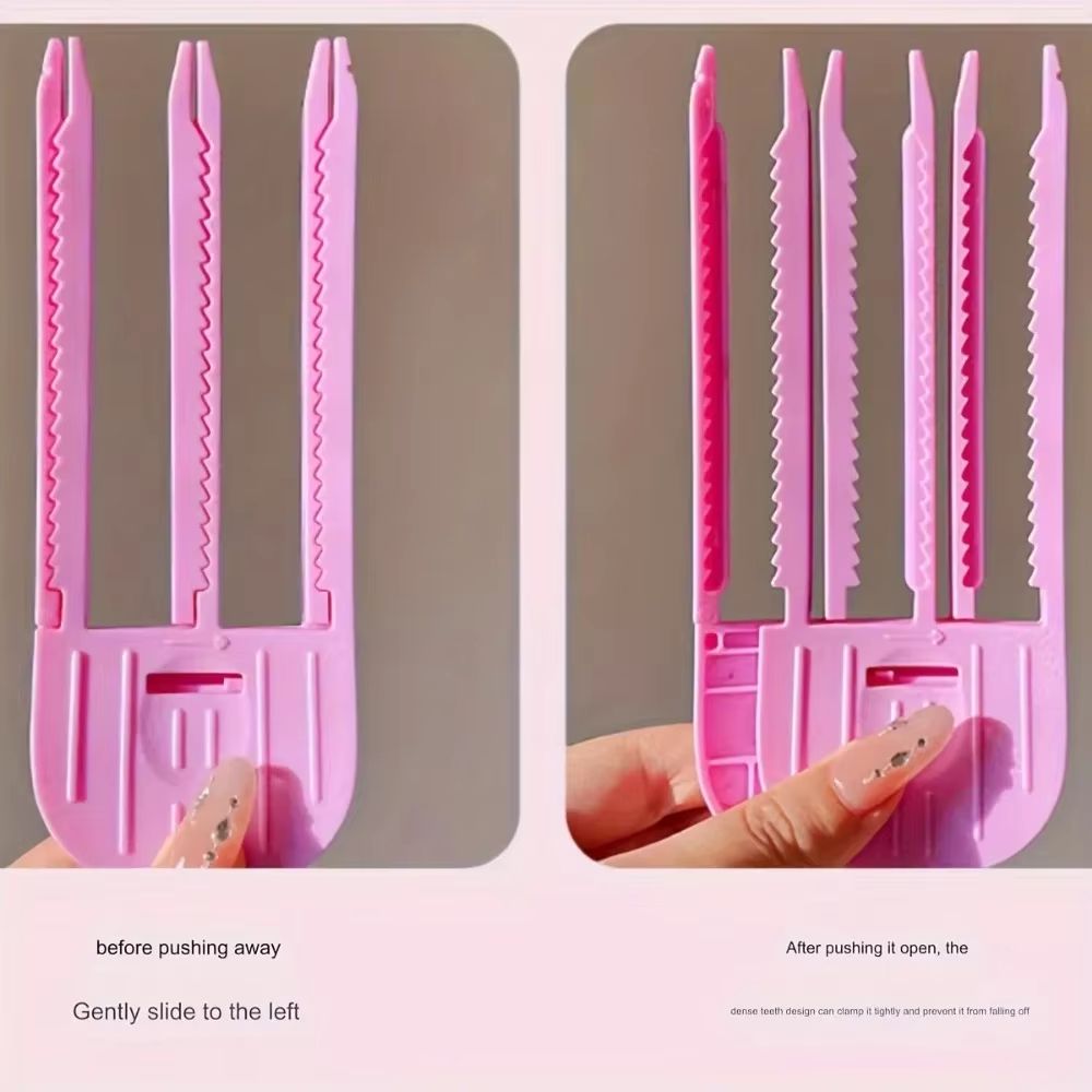 Fluffy Hairpin Curling Bangs Clips  Volumizing Hair Root Clips For Curling And Fixed Shape 4