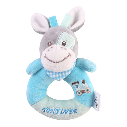 Elephant Plush Baby Rattle Toys Cute Infant Bed Toy Bear Hand Ring Bell Educational Toy For Newborn 11