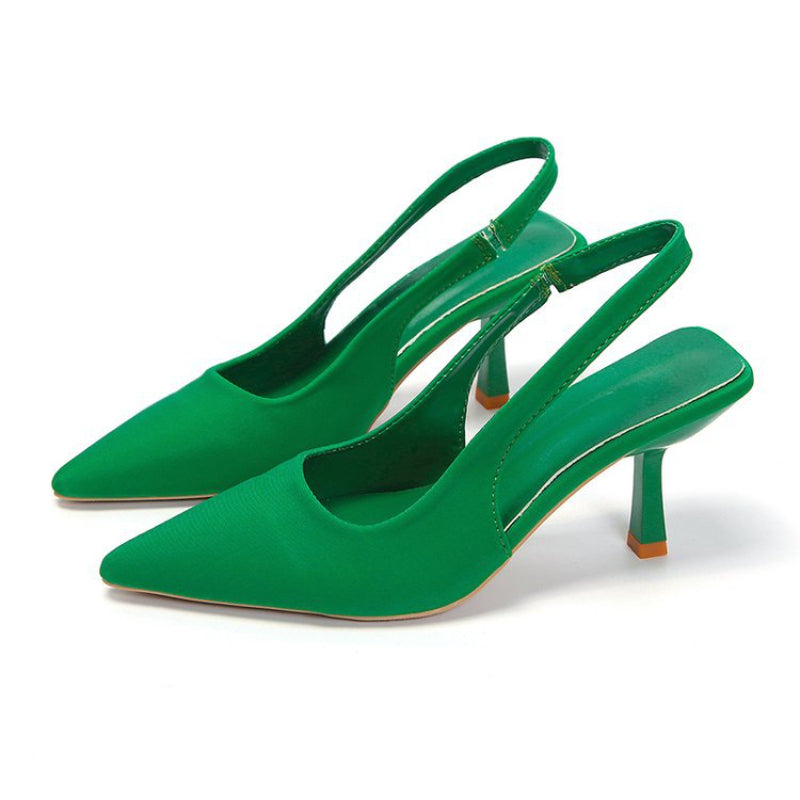 Sexy Women High Heels, Stiletto Pumps, Fashion Pointed Toe Sandals, Luxury Wedding Shoes for Party