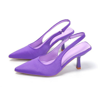 Sexy Women High Heels, Stiletto Pumps, Fashion Pointed Toe Sandals, Luxury Wedding Shoes for Party