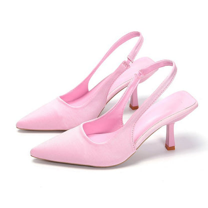 Sexy Women High Heels, Stiletto Pumps, Fashion Pointed Toe Sandals, Luxury Wedding Shoes for Party