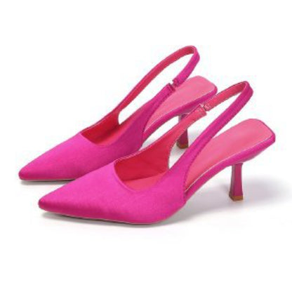 Sexy Women High Heels, Stiletto Pumps, Fashion Pointed Toe Sandals, Luxury Wedding Shoes for Party