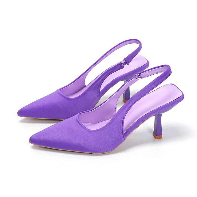 Sexy Women High Heels, Stiletto Pumps, Fashion Pointed Toe Sandals, Luxury Wedding Shoes for Party