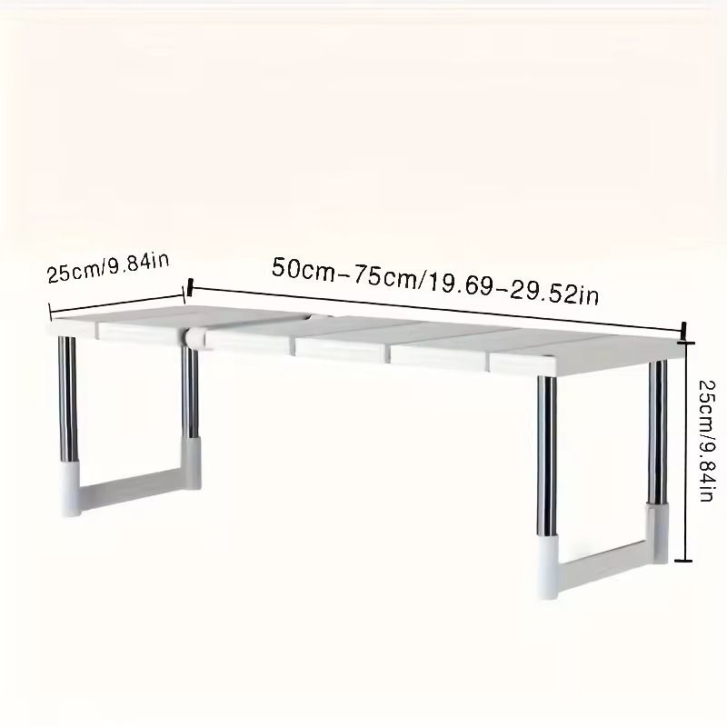 Adjustable Under Sink Storage Rack For Kitchen And Bathroom 5