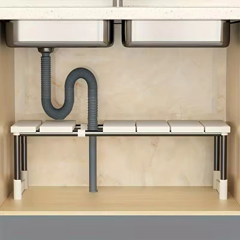 Adjustable Under Sink Storage Rack For Kitchen And Bathroom 4