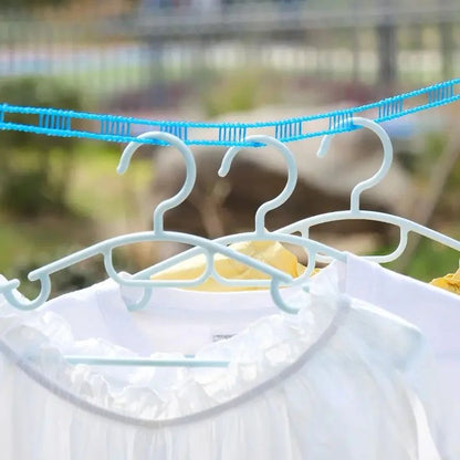 Compact Windproof Retractable Clothesline  Portable 5 M Laundry Line For Home Travel  Camping 2