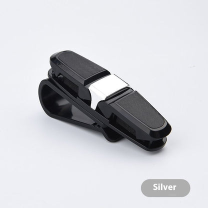 Multifunctional Automobile Eyeglass Storage Clip With Bidirectional Rotation 4